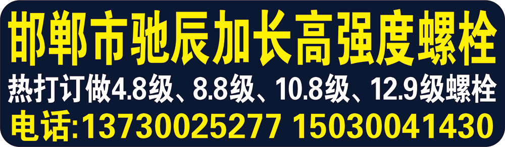 邯郸市驰辰加长高强度螺栓