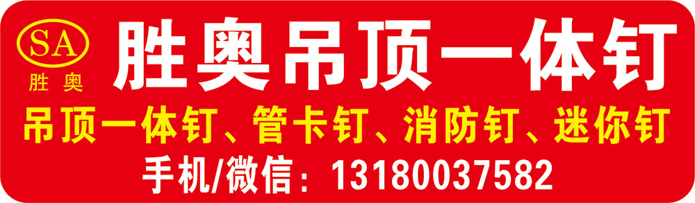 胜奥吊顶一体钉