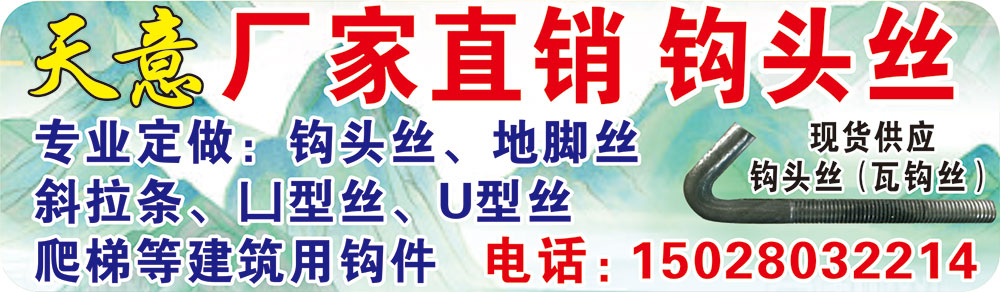 天意 厂家直销 钩头丝