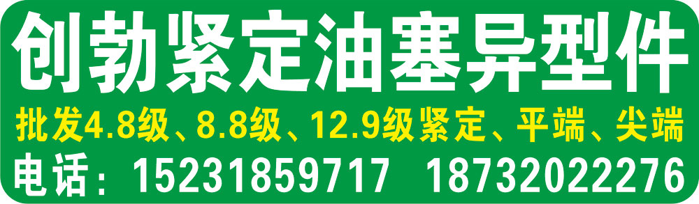 创勃紧定  油塞异型件
